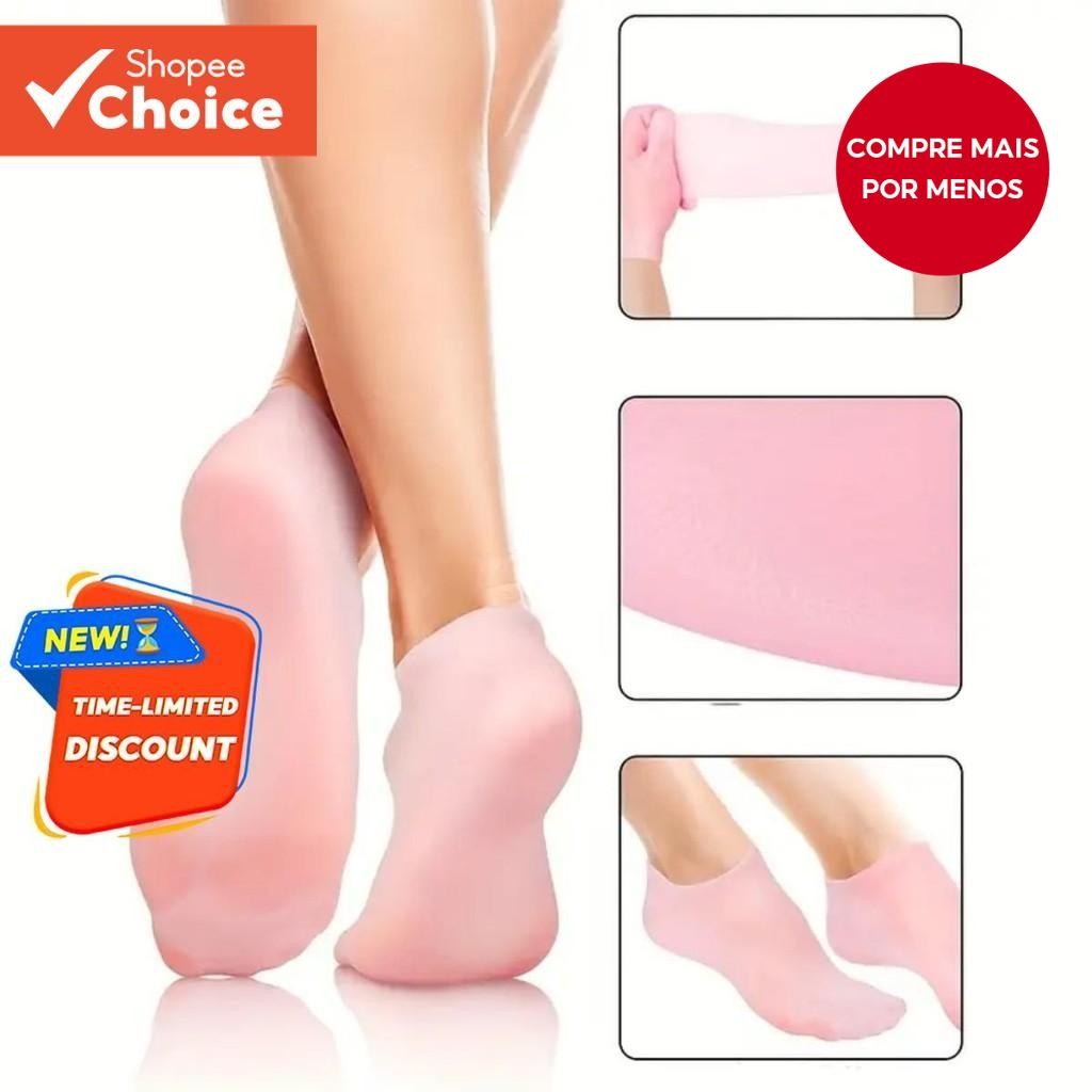 Suavização Prevenindo Máscara De Cobertura De Pé Capa De Silicone Para Pés Hidratante Casa Diária Cu
