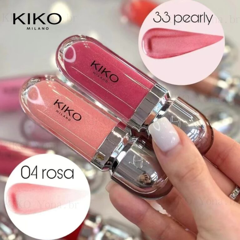 Kiko 3D Hydra Lipgloss 6,5ml/Coloração Perolada 
