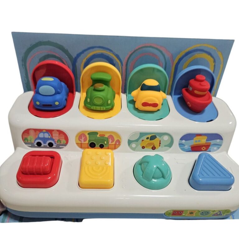 Brinquedo Infantil Interativo Veículos e Formas &