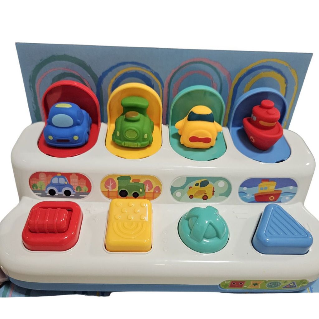 Brinquedo Infantil Interativo Veículos e Formas – HK Baby