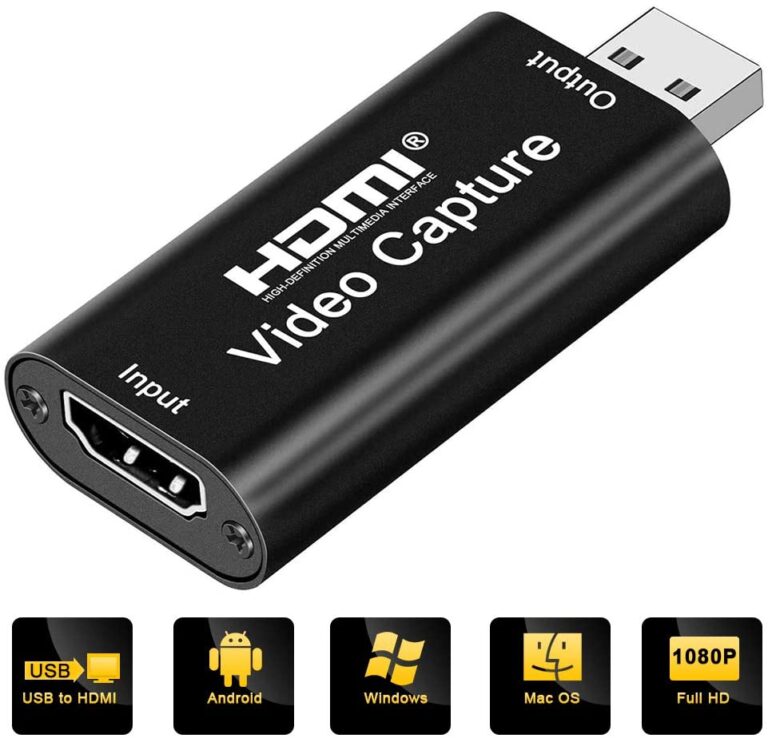 Placa De Captura USB HDMI Receptor Bluetooth ARGB 
