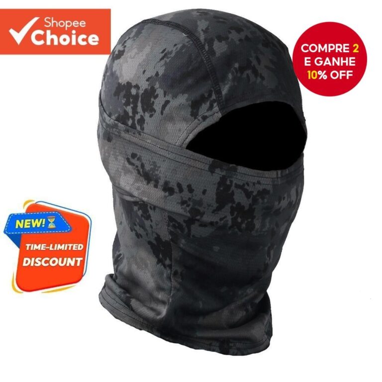 Máscara Balaclava  Capa Facial À Prova De Vento 