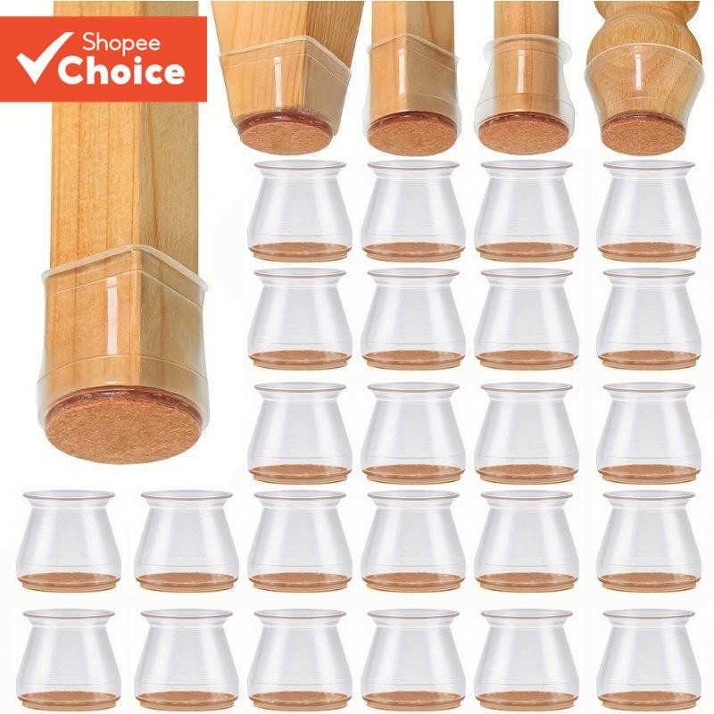 Protetores De Perna De Cadeira De Silicone , Almofadas De Feltro Redutoras De Ruído Para Móveis , Co