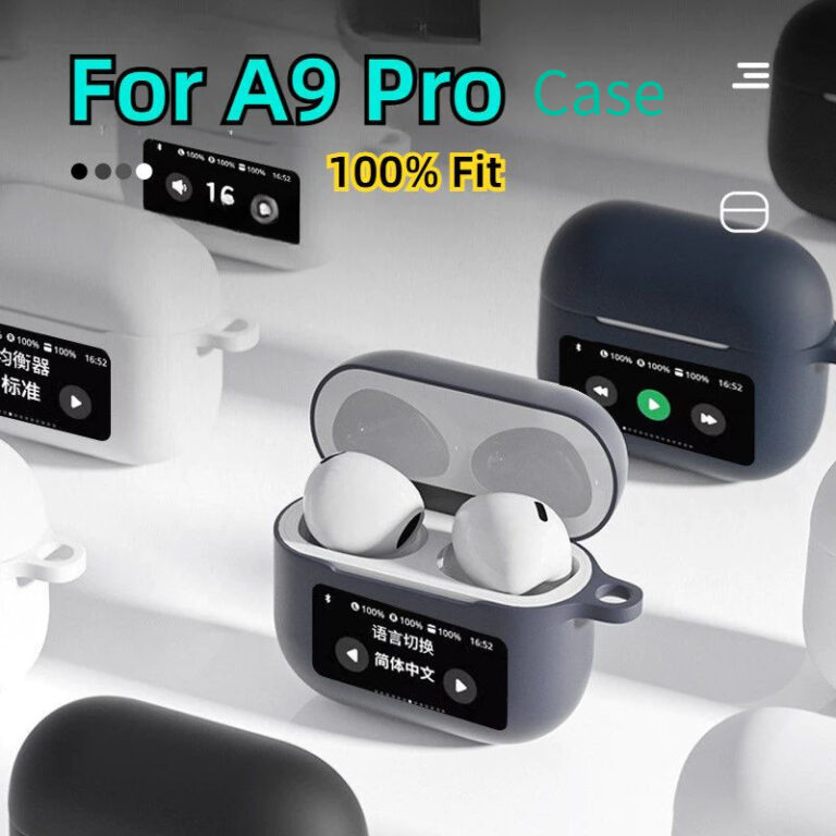 Capa De Silicone TPU A9 Pro Para Fones De Ouvido B