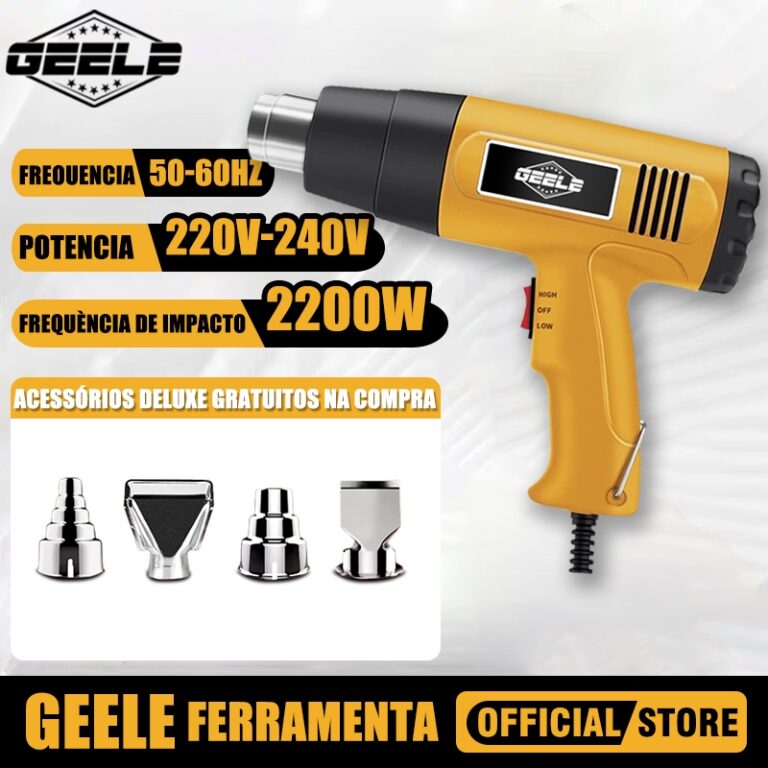 Soprador Térmico 2200w 220V Ar Quente 2 Velocidad