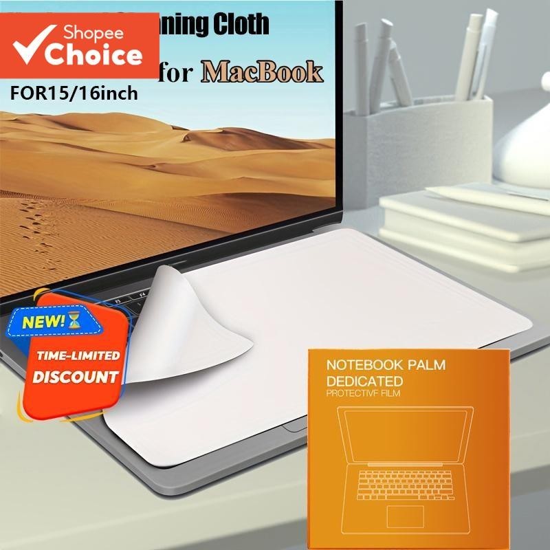 Cobertor Protetor De Palma Para Laptop , Capa Contra Poeira , Filme À Prova De Limpador De Tela Kit