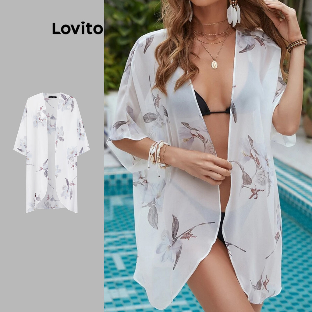 Lovito Casual Listrado Colorblock Knit Top para Mulheres LBL19052