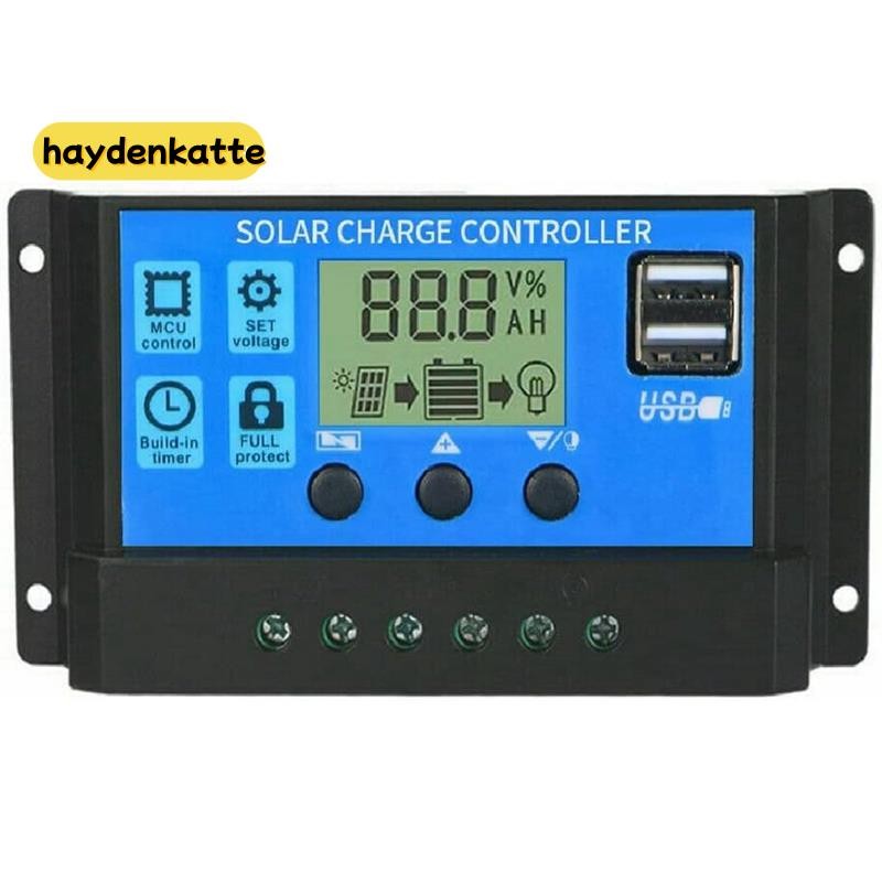 Controlador De Carga Solar 100A , Painel , Bateria , Regulador Inteligente , Multifuncional Com Port