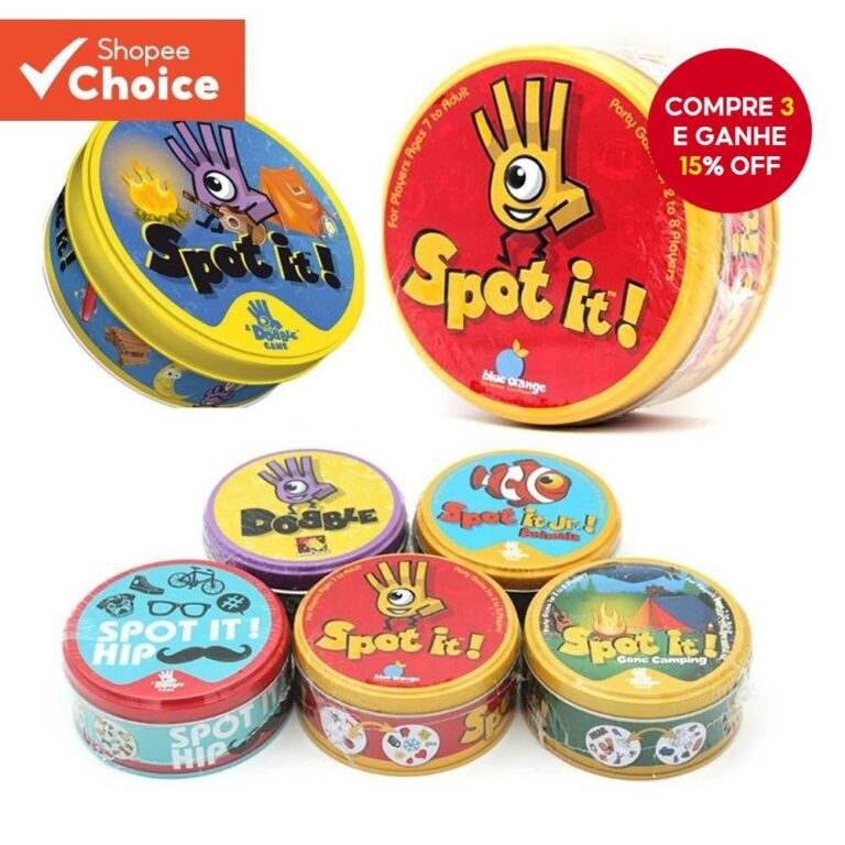 Spot It Dobble Find Game Jogo De Aniversário Da F