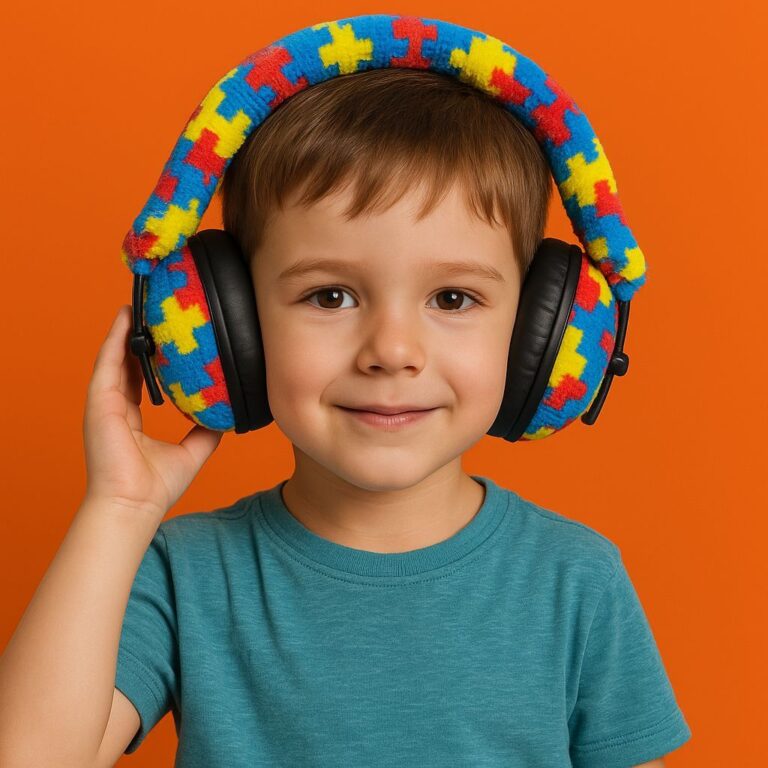 Abafador menino ou menina conforto para seu filho 
