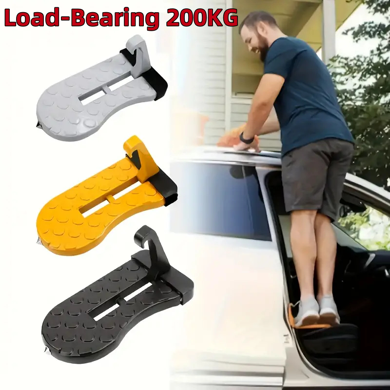 Apoio Pedal Encaixe Para Subir Acesso Bagageiro Teto Carro