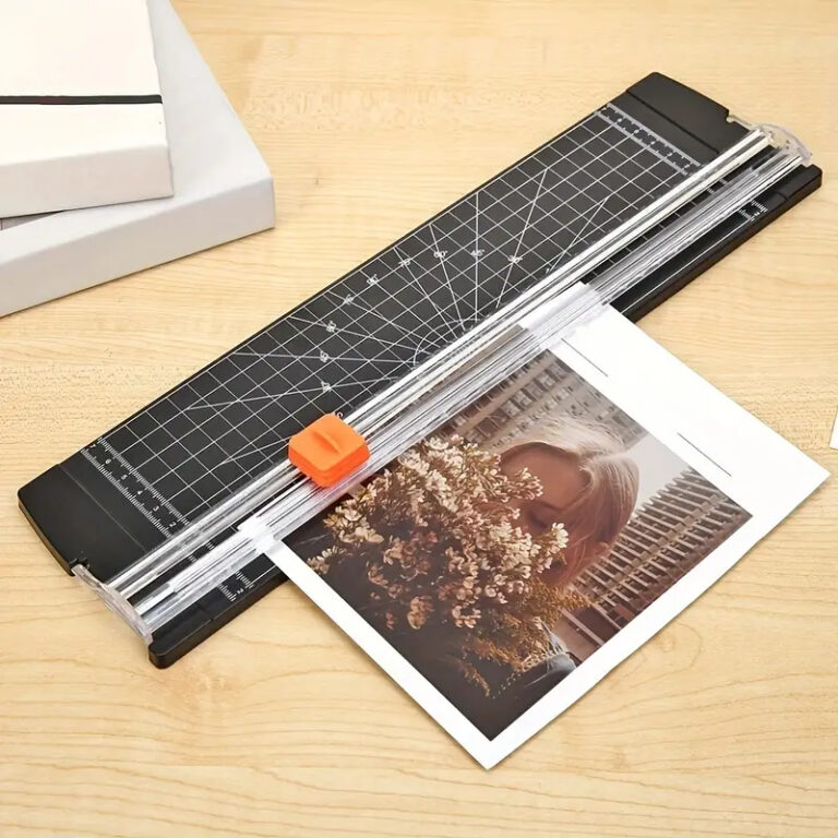 Cortador De Papel Guilhotina A4 Portátil Preto