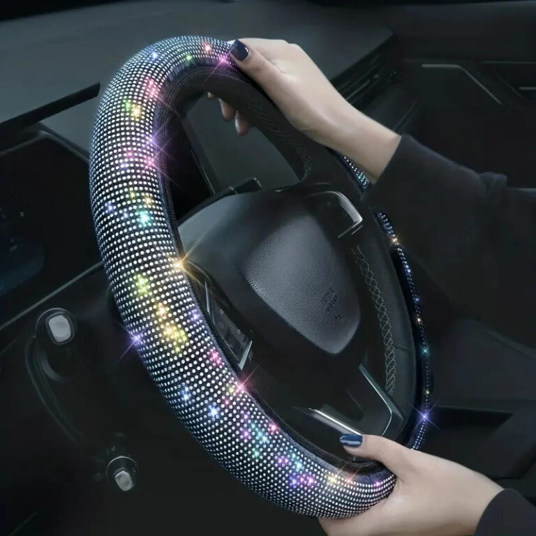 Protetor De Capa De Volante Brilhante Para Todas A