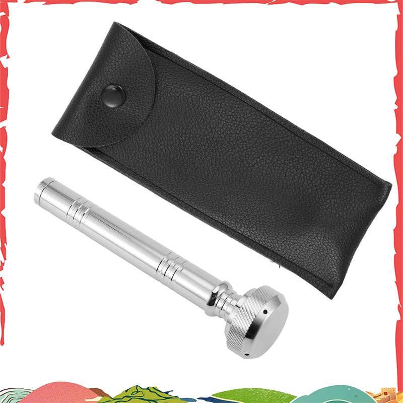 Aspersor De Água Benta De Bolso Cristão Com Estojo De Transporte De Couro Religioso Recipiente Aço I