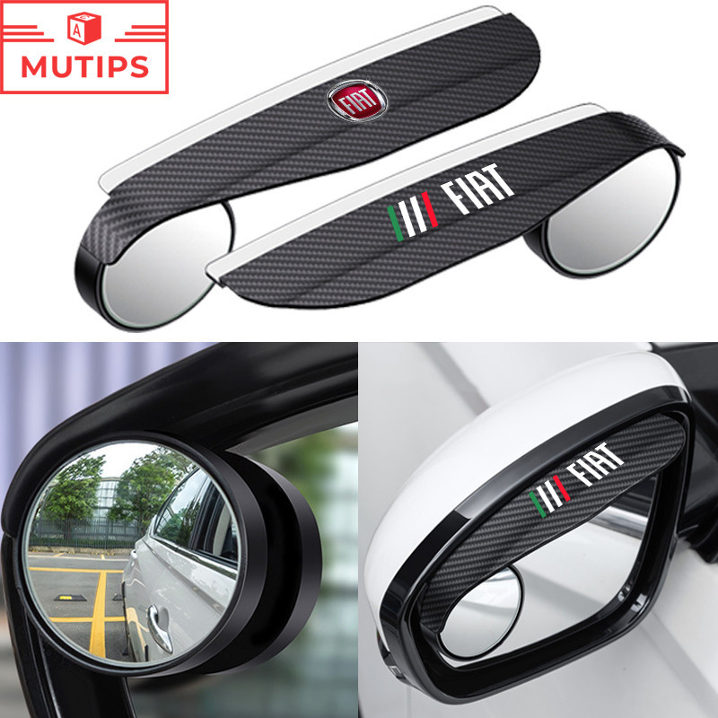 Fiat Carro Vista Traseira Espelho Sobrancelha De Chuva Com Ponto Cego Retrovisor Para Strada Argo Mo