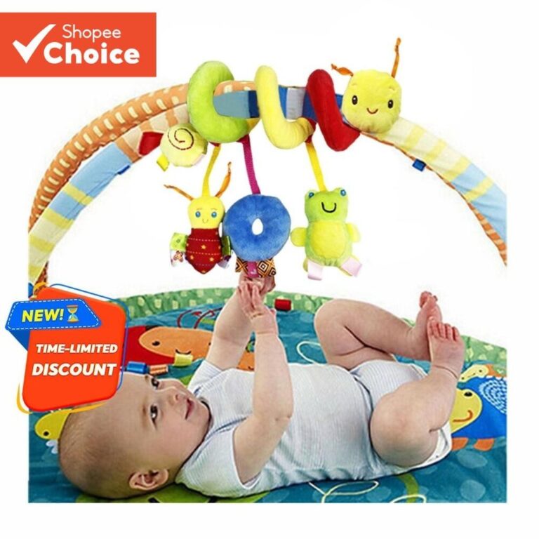 Brinquedo Para Berço E Carrinho-Centopéia De Cho