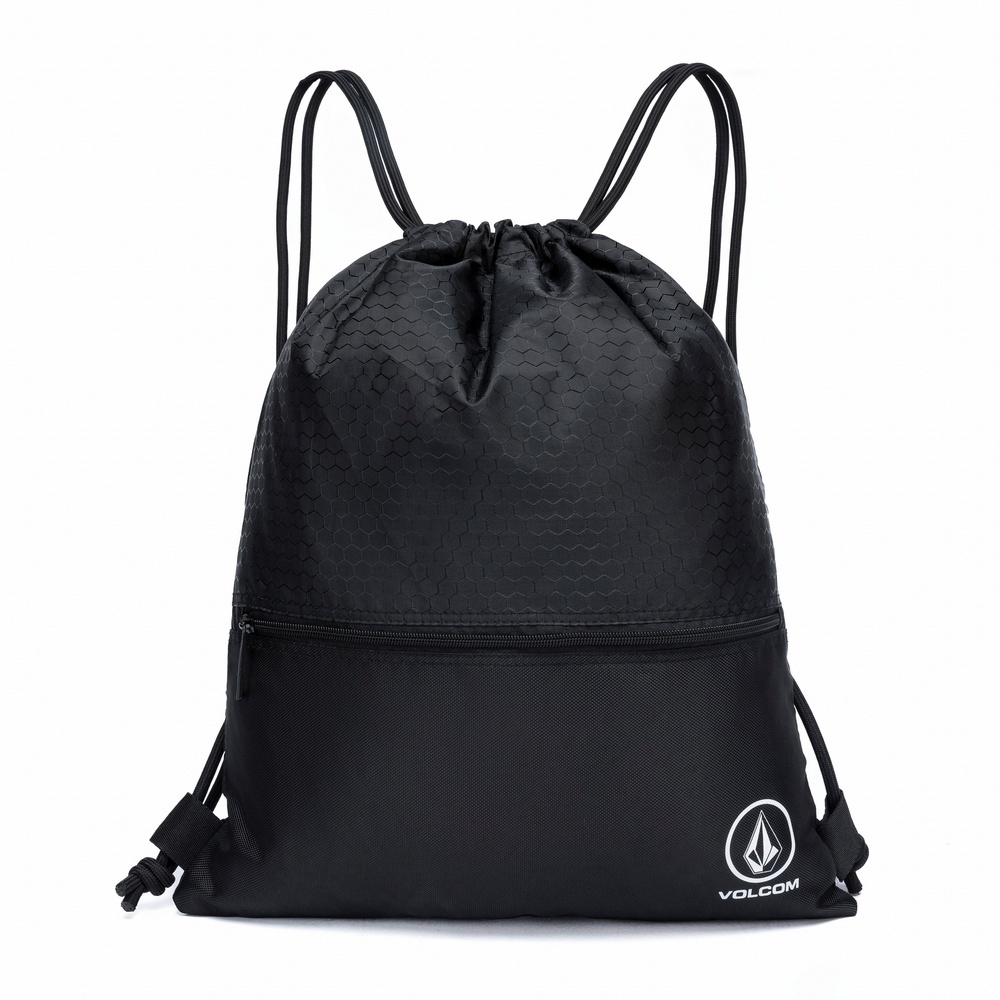 Mochila Bolsa Saco Volcom Preta Original