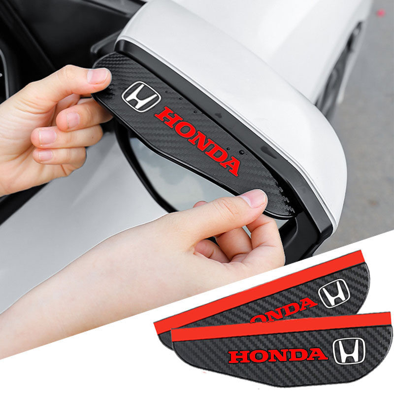 A Capa De Chuva Do Espelho Retrovisor De 2 Unidades É Aplicável Para Honda Accord City Civic HRV CRV