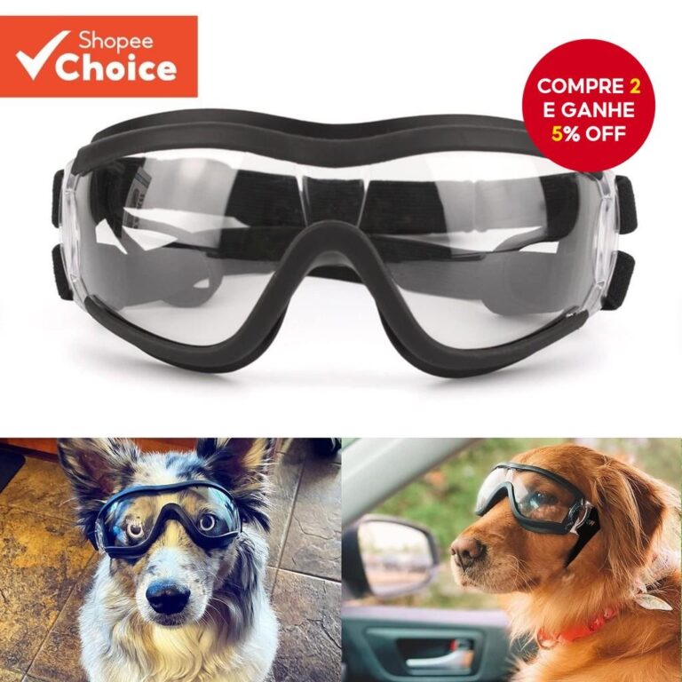 Óculos Transparentes Uv Para Cães Grandes , À P