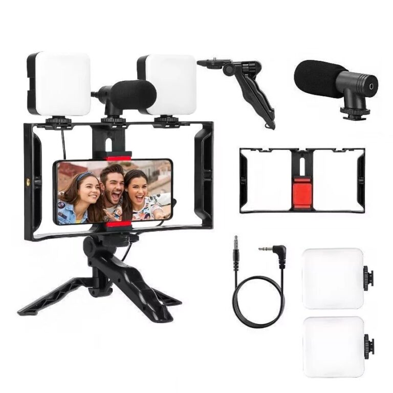 Kit Estabilizador Video Making Suporte De Gaiola D