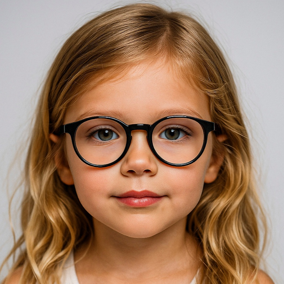 Óculos Infantil Retrô Unissex com Haste Flexível Super Confortável Promoção Lançamento