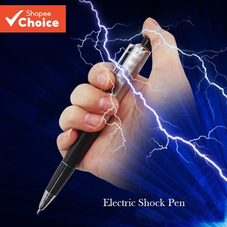 Engraçado Novidade Caneta De Choque Elétrica Uti