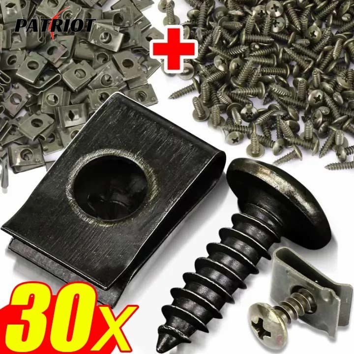 Fender [PATRIO] 20/40/60pcs Fixador De Parafuso De