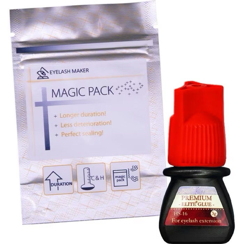 ( kit ) Cola adesivo Elite HS 16 – 3 ml para extensão de cilios – ANVISA – ORIGINAL
