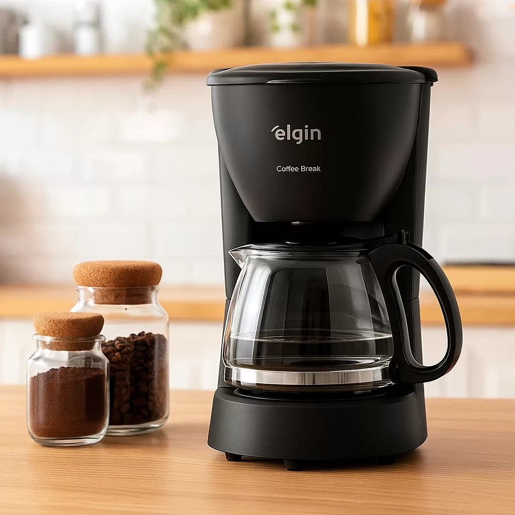 Cafeteira Elétrica Elgin Coffe Break 15 Xícaras Preta