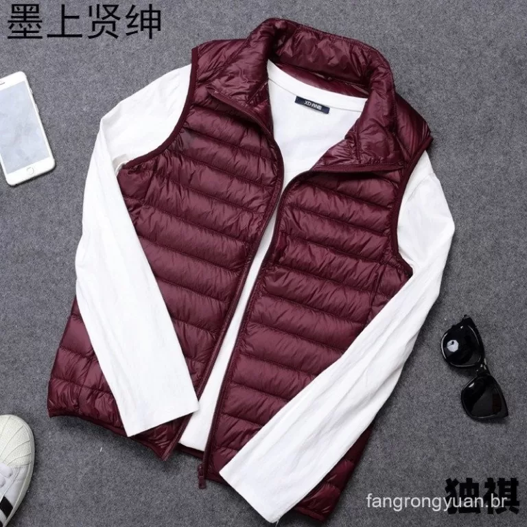 2025 Outono Inverno Novo Colete De Algodão Leve P
