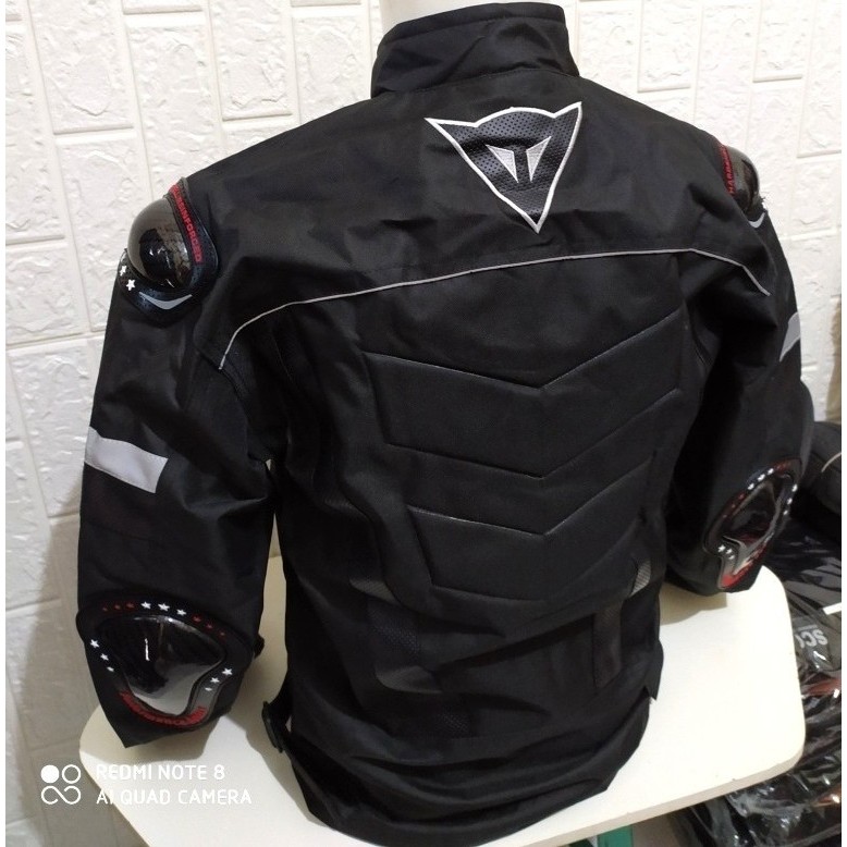 Moda Masculina Jaqueta De Motocicleta Grossa Diária Touring Protetor Casual Motociclista Novo
