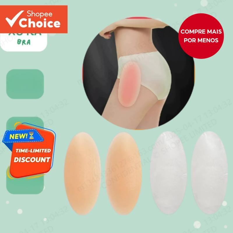 Modeladores De Pernas De Silicone Transparente-Corretores Invisíveis Para Lacunas Na Coxa , Tamanho