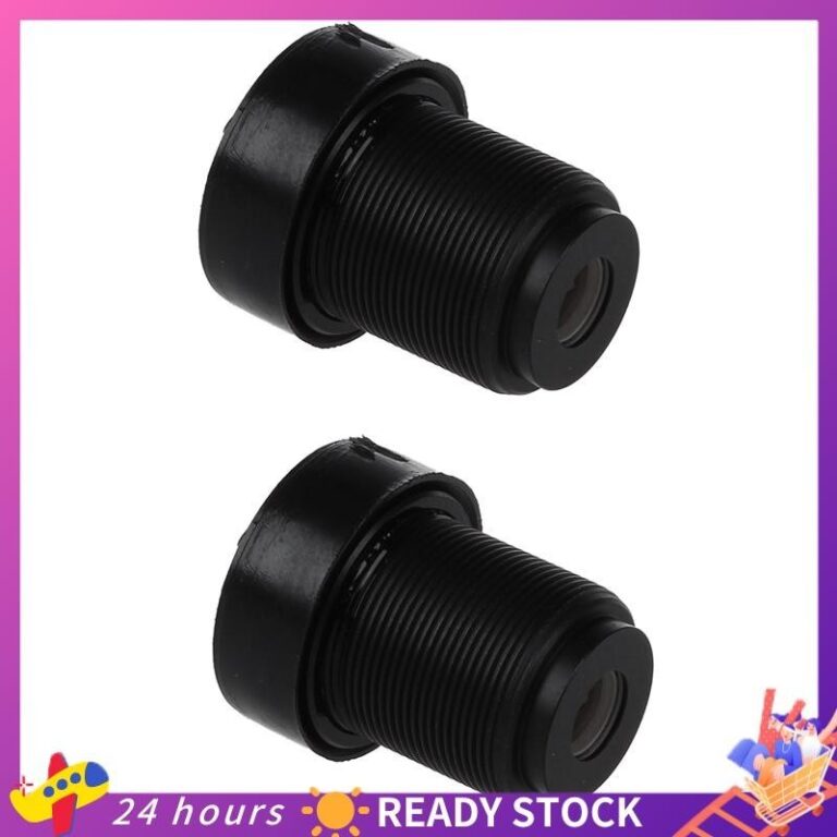 2X 1/3 CCTV 2.8mm Lente Preta Para Câmera De Caix