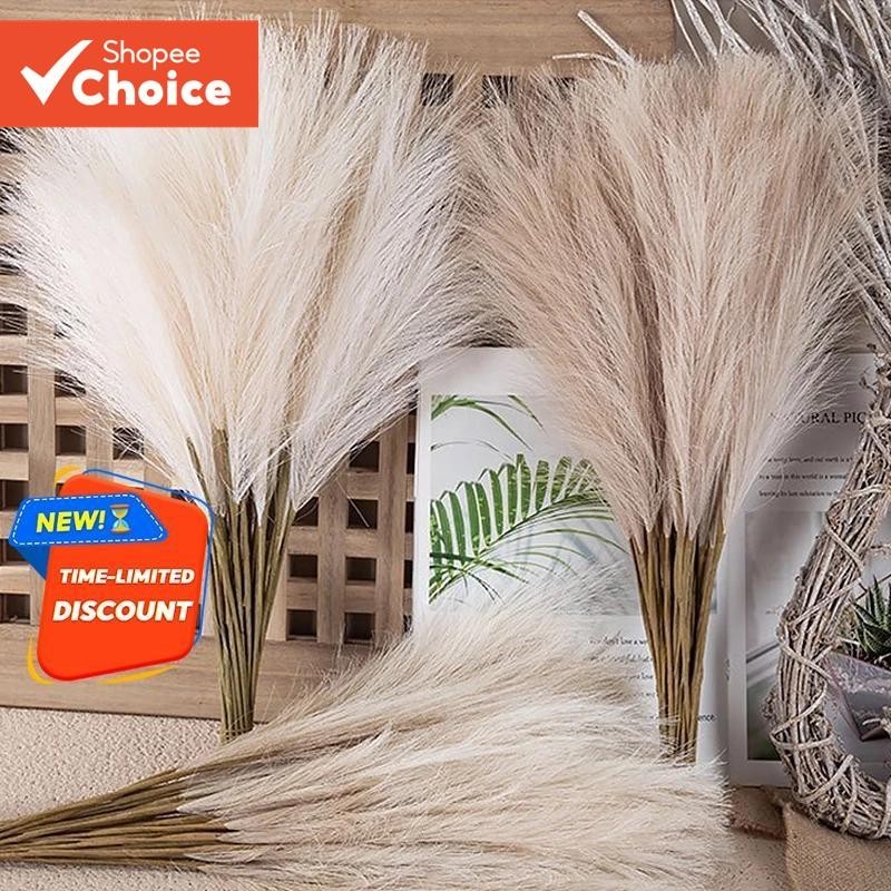 53cm 10 Unidades/Lotes Decoração Fofa Flor Falsa Planta Reed Simulado Festa De Casamento Artificial