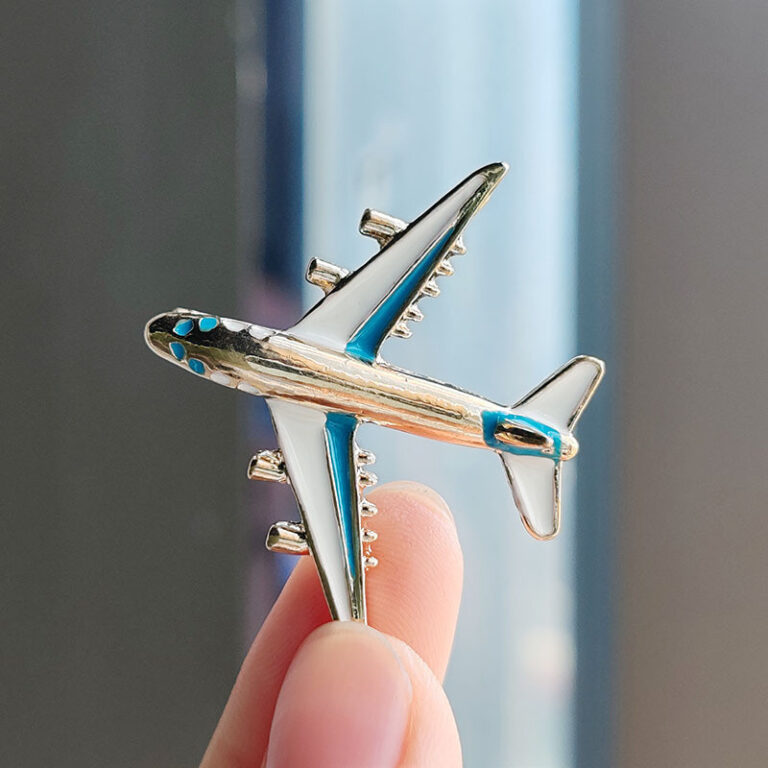 Broche de Moda de Avião Acessórios de Roupa Fixo