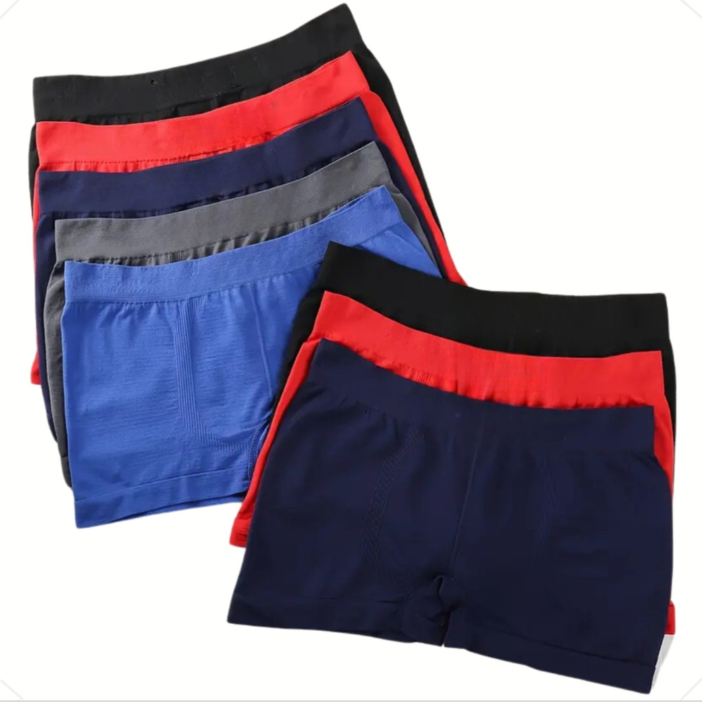 Kit 10 Cuecas Boxers Masculinas De Microfibra Box