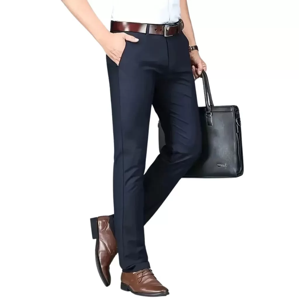 Calça Social Premium Masculina Slim Oxford Otimo Caimento Pronta Entrega Envio Imediato Terno