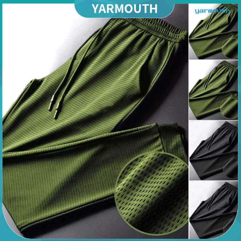 [YAR] Calça De Moletom Masculina De Malha De Seca