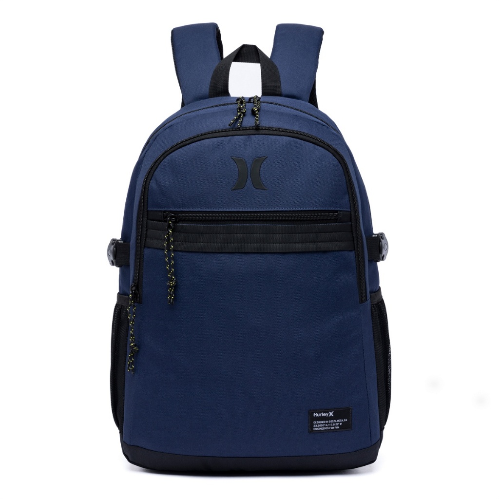 Mochila Hurley Esportiva Grande Alças Costas Reforçada Faculdade Notebook Viagem Casual Confortavel