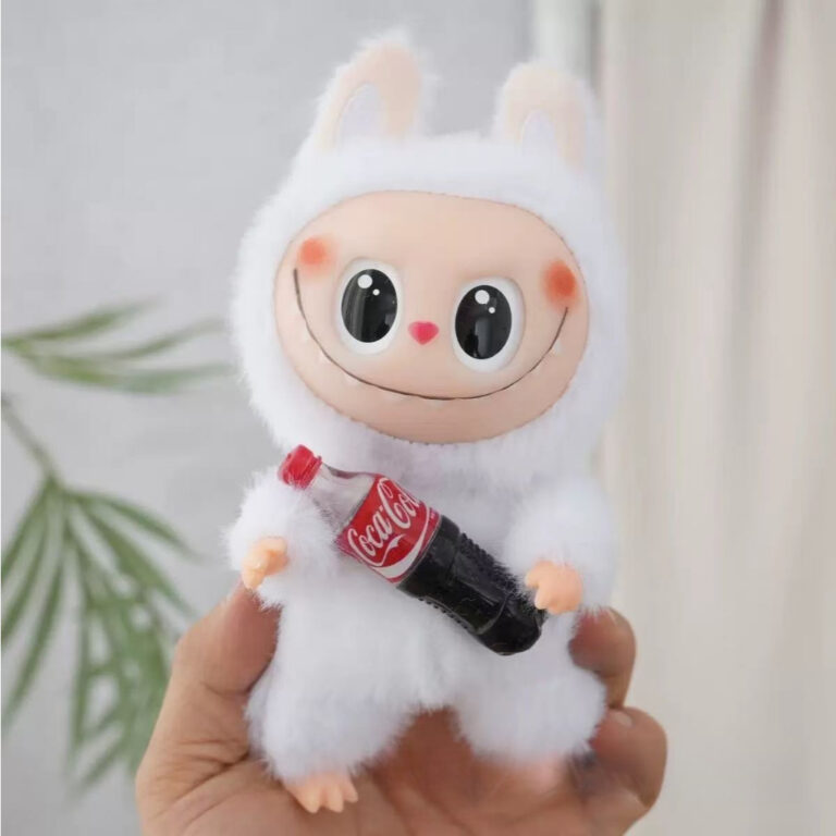 Labubu de 17 cm, brinquedo de menina, boneca de pe
