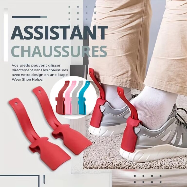 2 Pçs Sapato Ajuda Preguiçoso Sapatos Ajudante ,