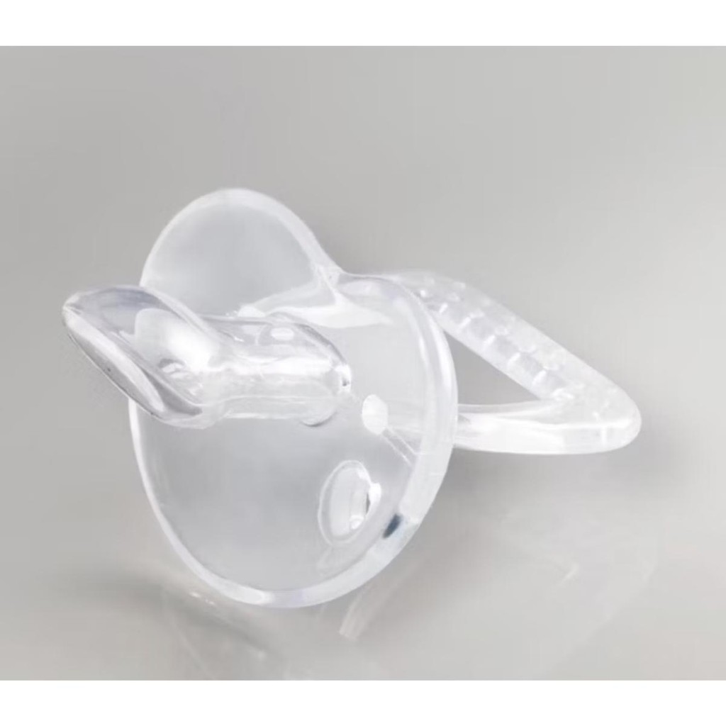 Chupeta Silicone Ortodôntica Tam 2 (+ 6 meses) Unissex Transparente – Pepeta – Bico