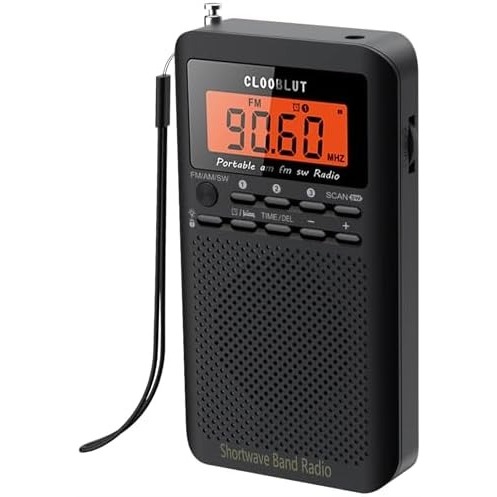 Rádio FM/AM/SW De Onda Curta RD218 Transistor De 