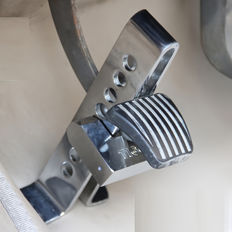 Acelerador Antirroubo para Veículo Universal Inoxidável /Cadeado de Bloqueio para Pedal de Freio