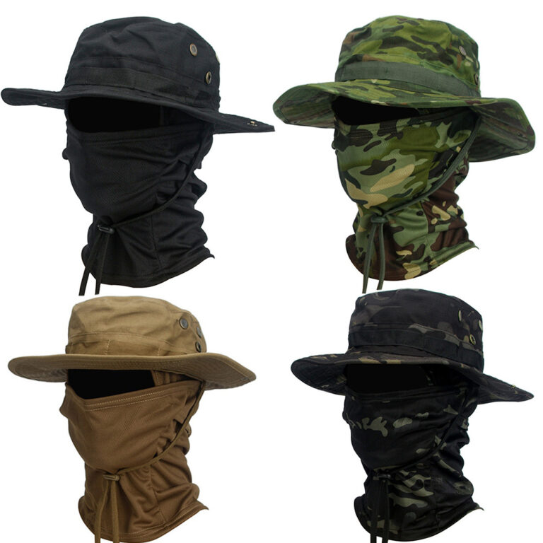 Boonie Chapéu Balaclava Terno Dobrável Macio Pro
