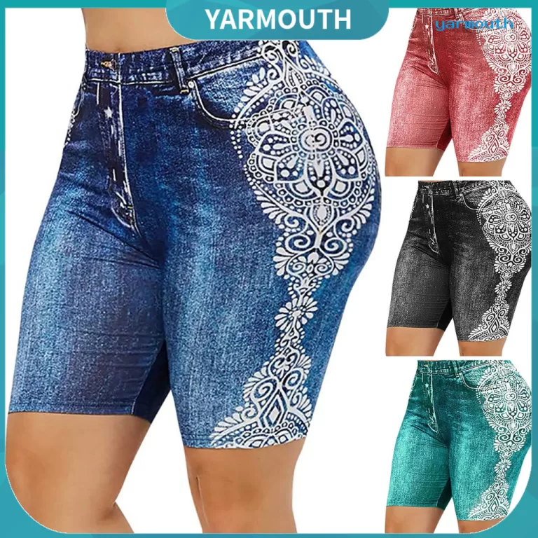 [YAR] Shorts Femininos Respiráveis De Alta Elasti