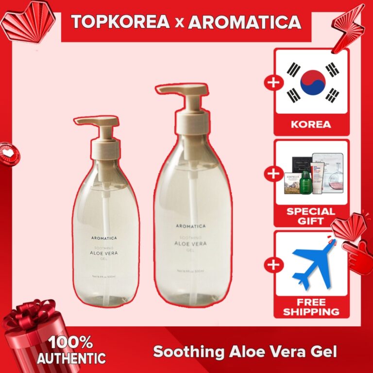 Aromático Gel Calmante De Aloe Vera 300ml 500ml T
