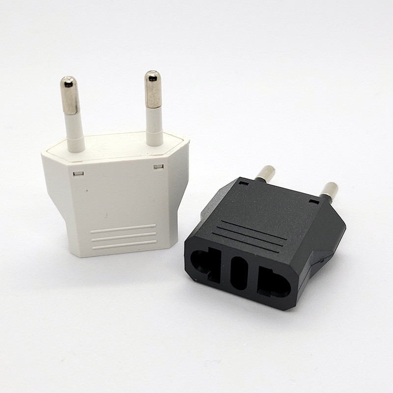 (Pacote com 2) adaptador de plugue/adaptador de soquete material de cobre carregador de telefone móv