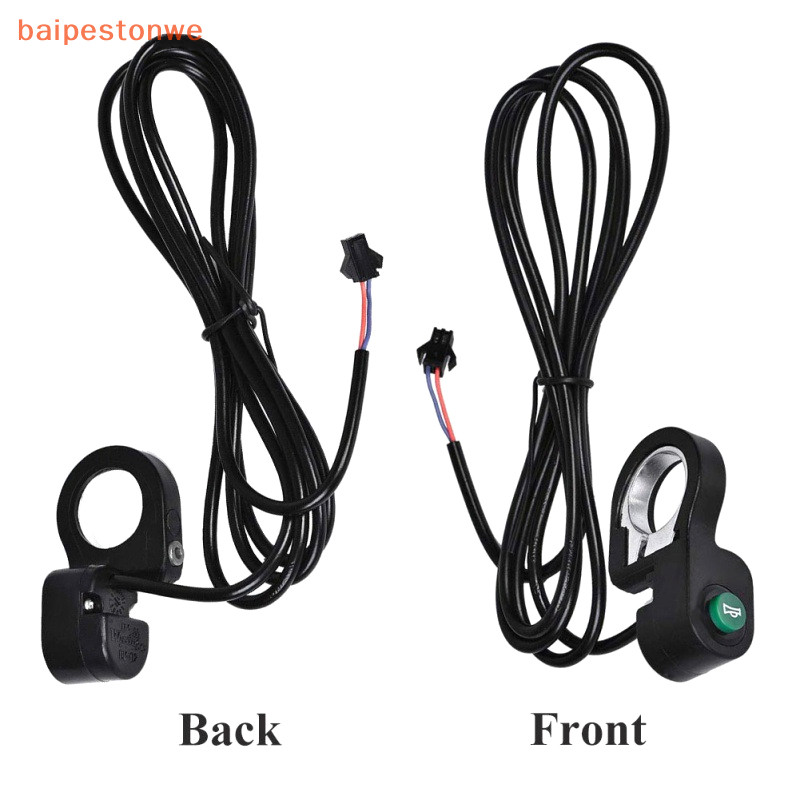 [baipestonwe] Botão De Sinal De Buzina De Plástico Para Motocicleta , Scooter , Bicicleta Universal