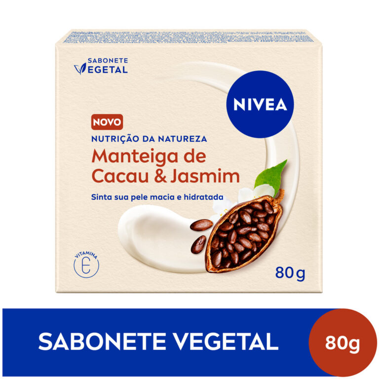 NIVEA Sabonete Manteiga Cacau e Jasmim 80g